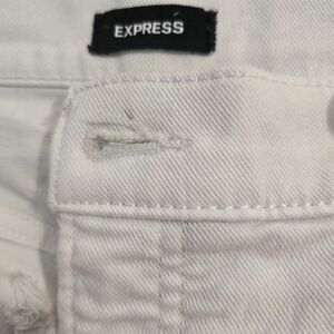 Express White Denim Jeans
